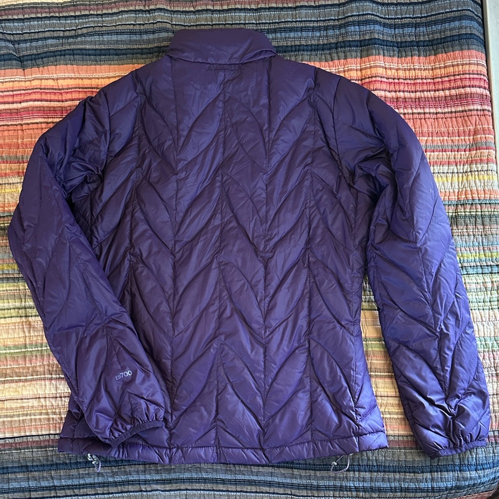 Eddie Bauer Women's Purple Quilted Jacket - Picture 2 of 5